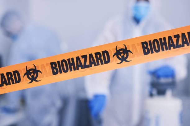Professional Infectious Disease Decontamination technician working in Falmouth, MA
